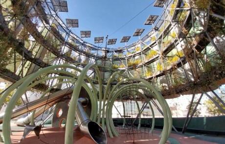 El árbol bioclimático, vista interior